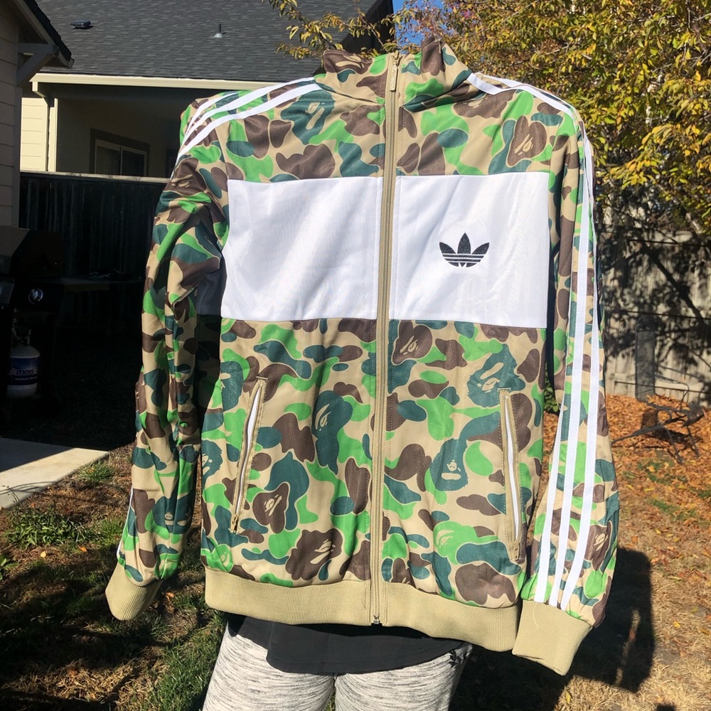 Bape X Adidas Jacket